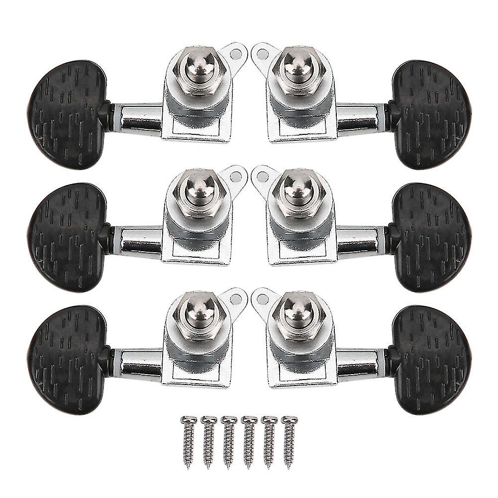 Guitar Tuning Pegs Head Tuners String Locking Knobs Suitable for Electric Classic IntrumentSemicircle