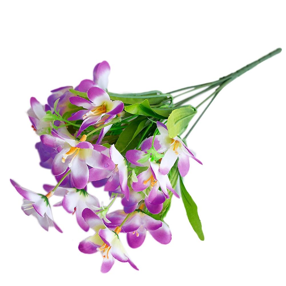 6 Branches/1Pc Artificial Flower Narcissus Simulation Office Home Decoration