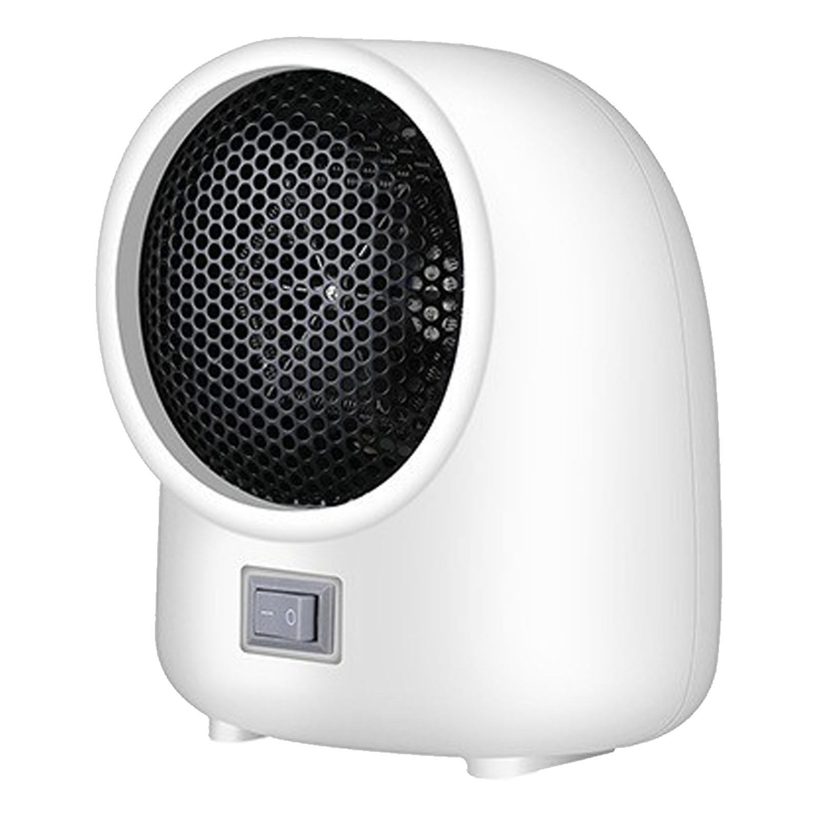 Mini Heater Fast Heating Small Space Warmer with Overheating Protection for Home Table Use White EU Plug 220V