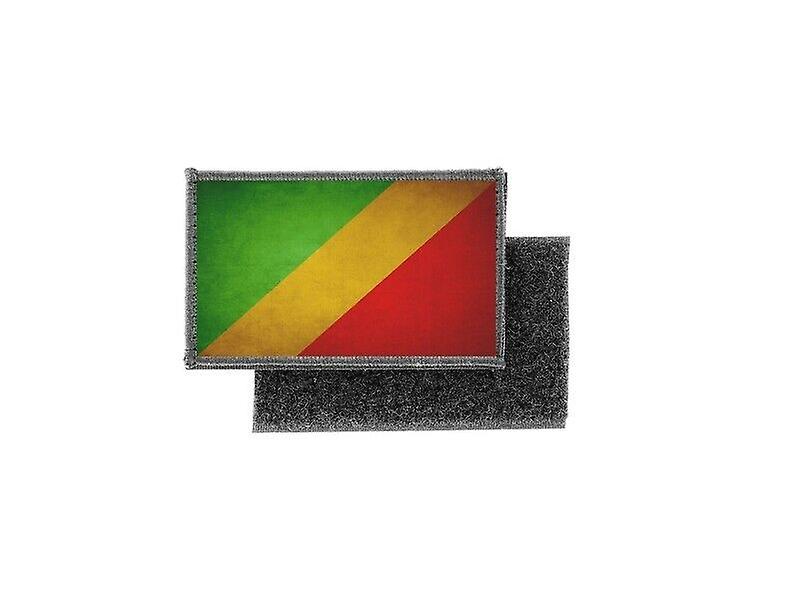 Patch ecusson prints vintage badge Congolese congo flag