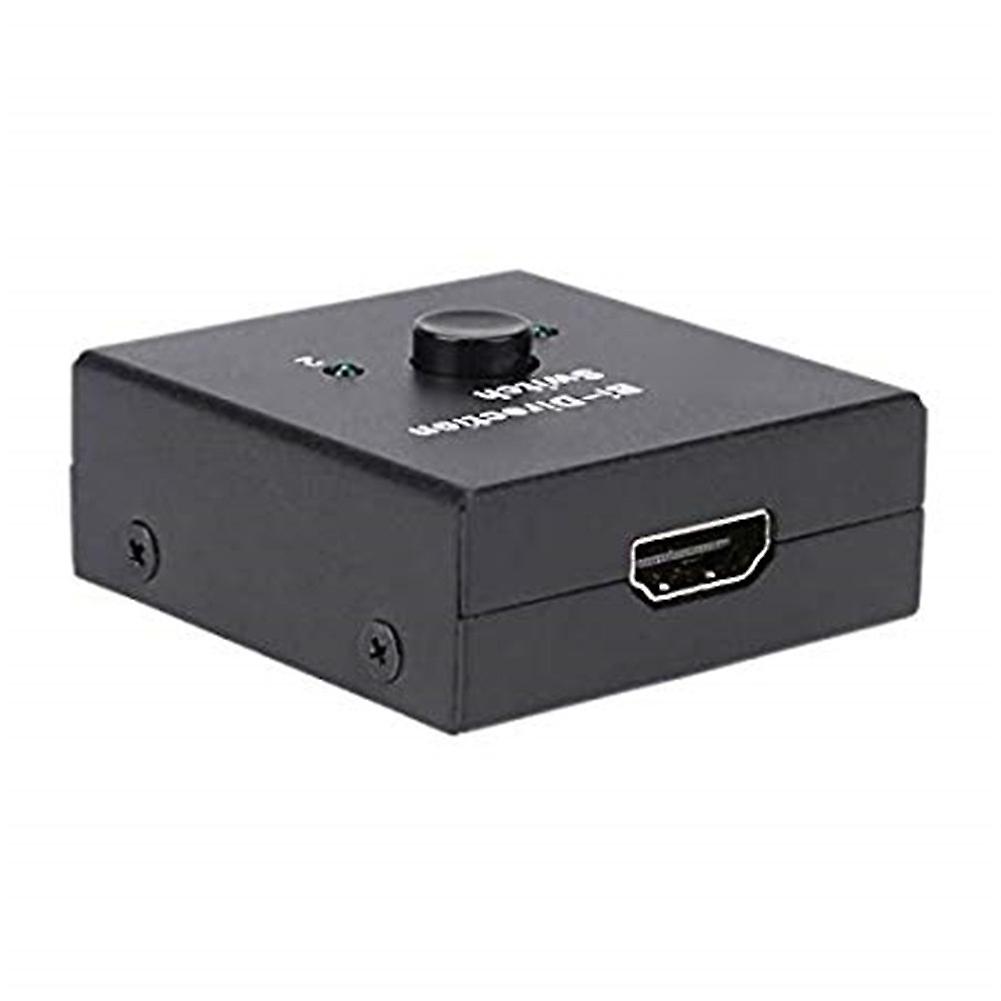 High Definition Multimedia Interface Splitter GANA High Definition Multimedia Interface Switch Bidirectional 2 Input to 1 Output or 1 In to 2 Out