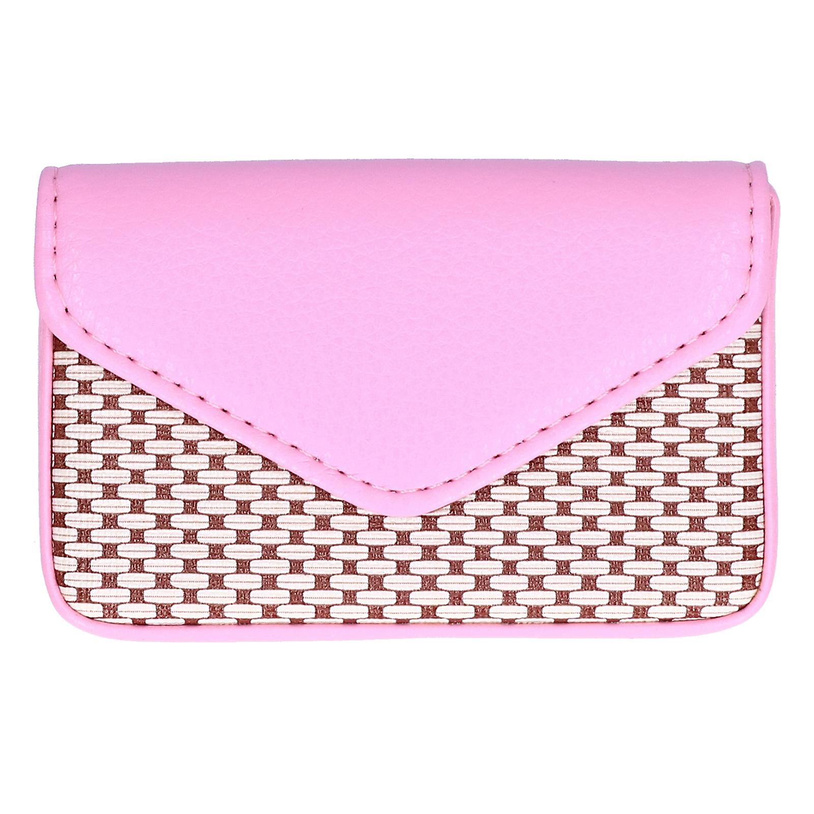 Visitekaarthouder, PU-leer, kaarthouder