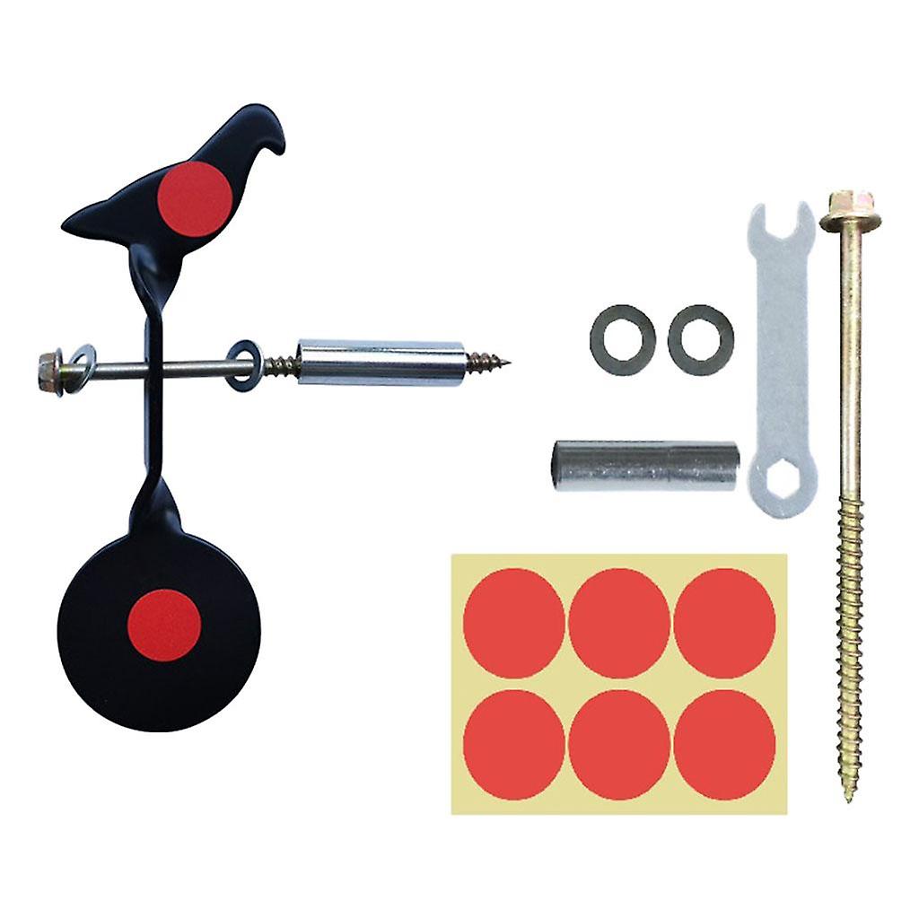 Zurücksetzen des Zielschießens Zielscheibe Spinner Baum Wand Behoben Jagdübung