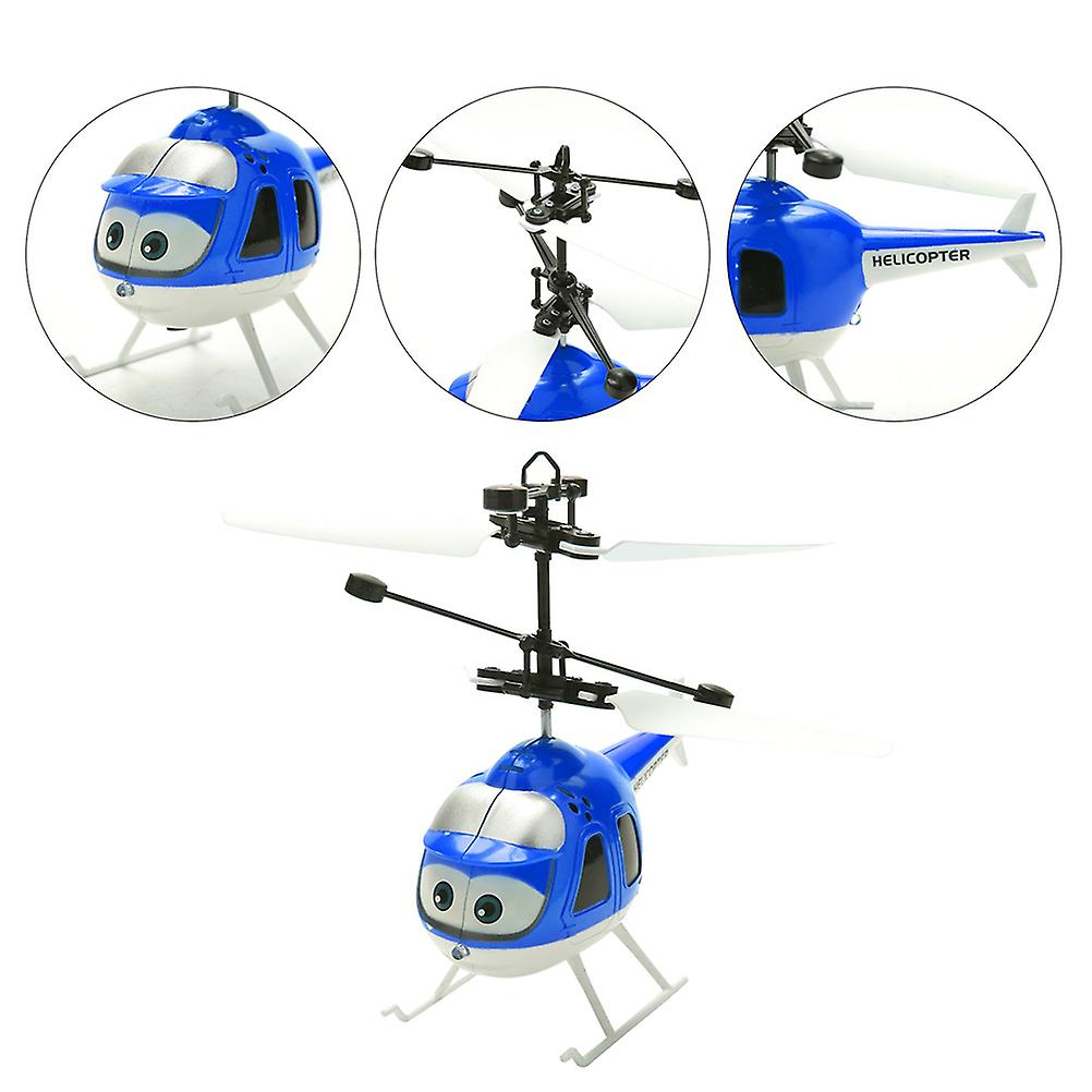 Cartoon Intelligent Sensing Flying Toy Remote Control Helicopter Toy with LED Light