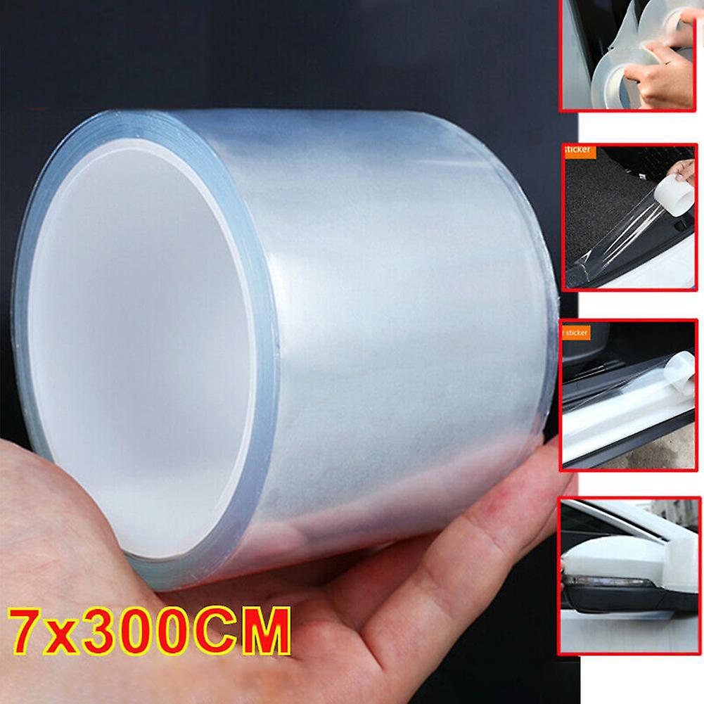 3 Meters Car Door Edge Guard Protector Anti Scratch Anti Collision Strips Car Car Door Edge Guard Protector Strip Transparent Invisible Tape