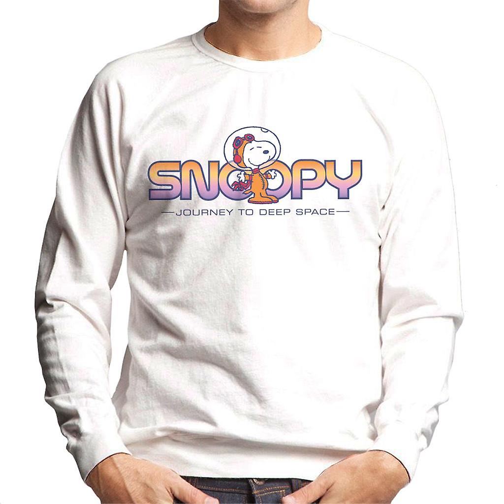 Peanuts Snoopy Journey To Deep Space Men's Sweatshirt