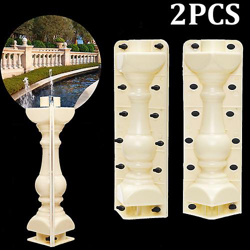 Front Back Part Moulds Balustrades Mold for Concrete Plaster Cement Garden Decor