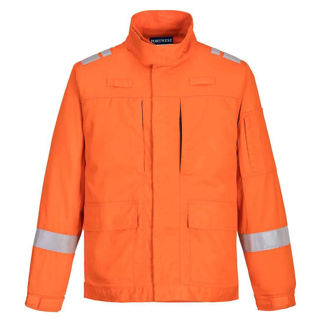 Portwest Fr601 Bizflame Plus Lightweight Stretch Panelled Jacket