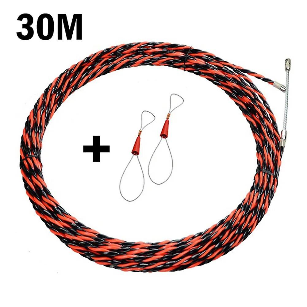Electrician Cable Wire Threading Machine Guide Running Electric Wire Threader Running Puller Lead Construction Tools 5/15/30m~10352