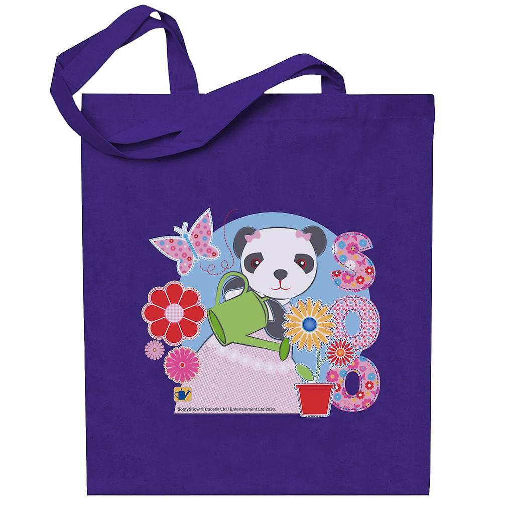 Sooty Soo Watering Flower Pot Totebag