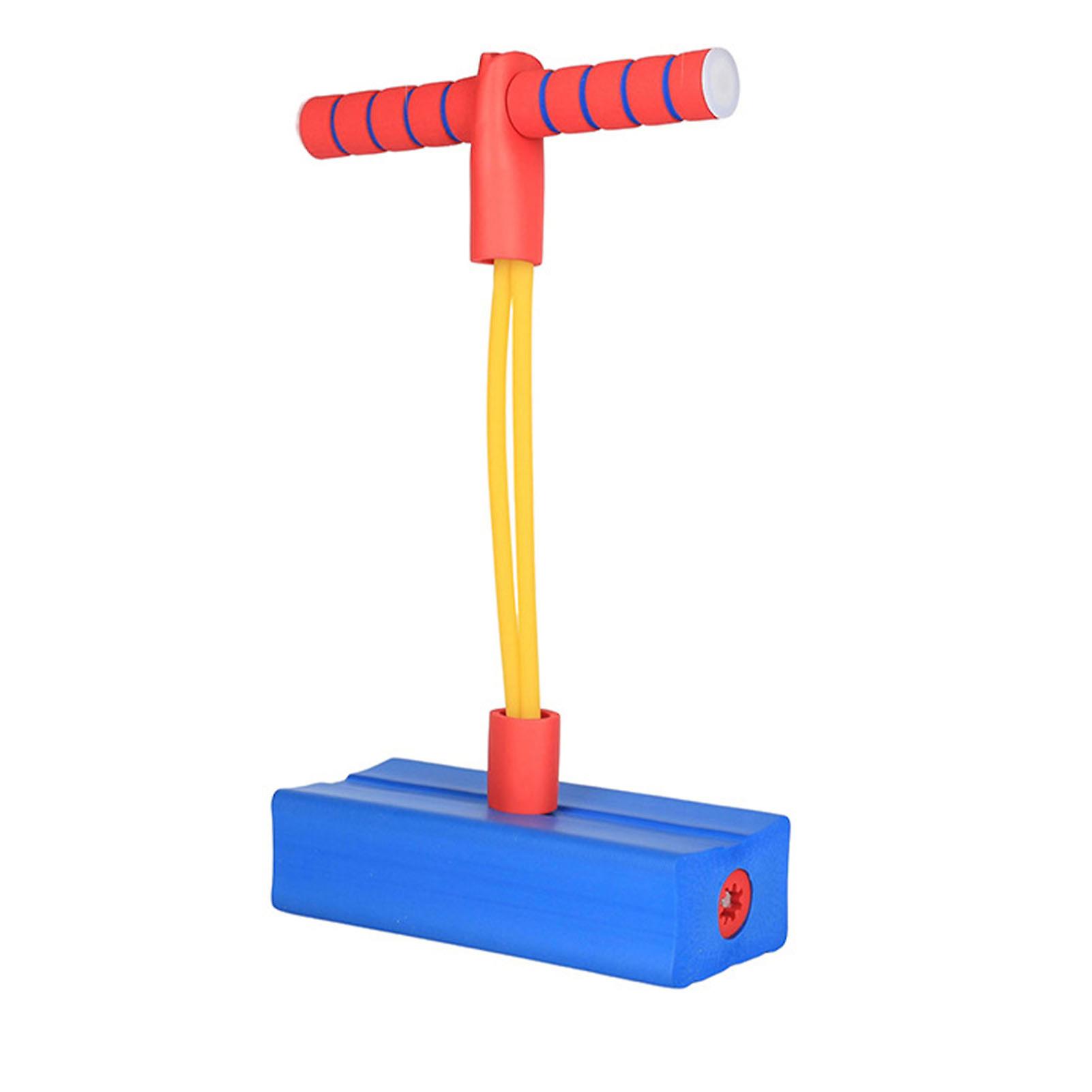 Foam Pogo Stick for nce Training and Exercise, Easy-Grip Outdoor Jumping Toy for Kids, Blue
