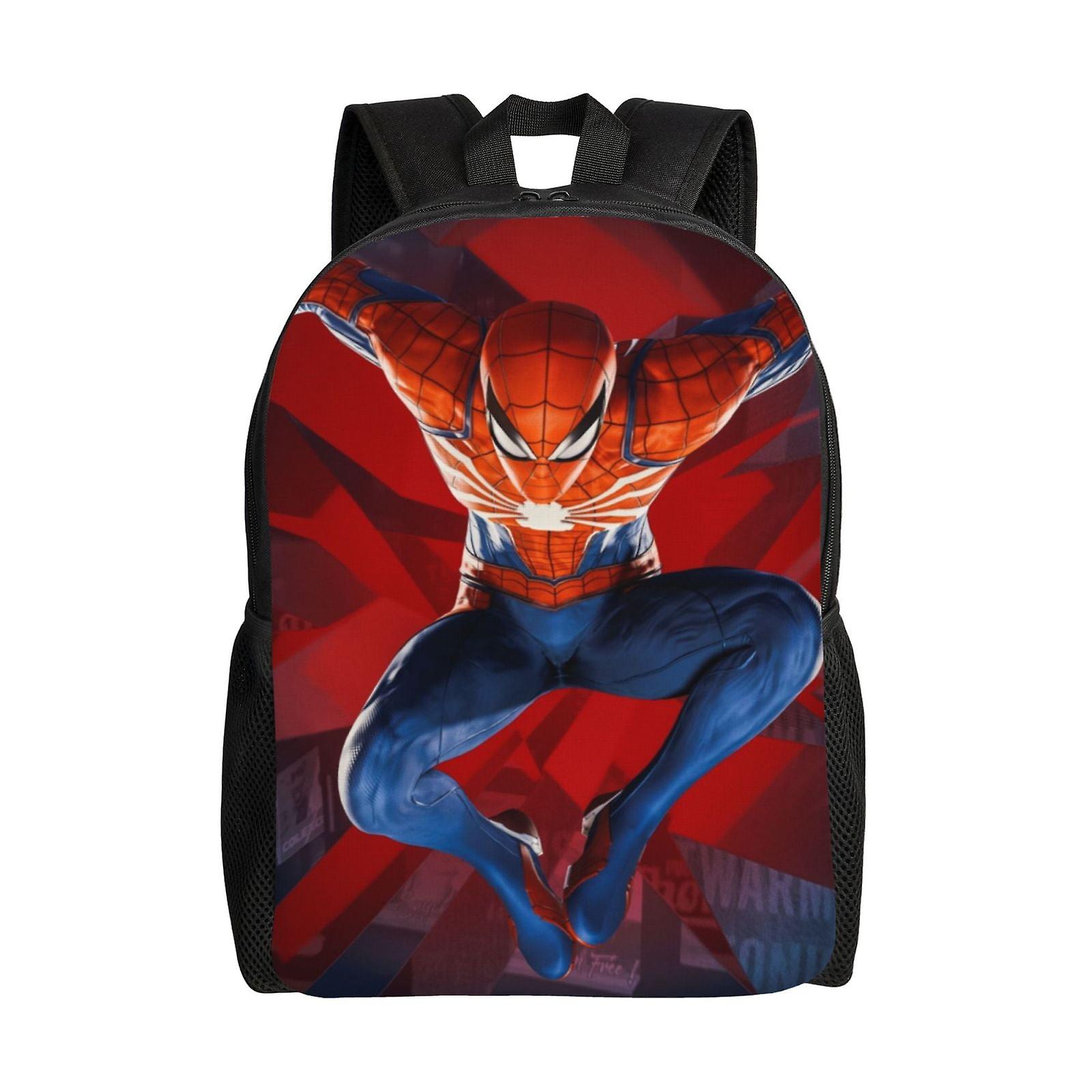 Spider-Man Kid Backpack School Bag Elementary Students Bookbags