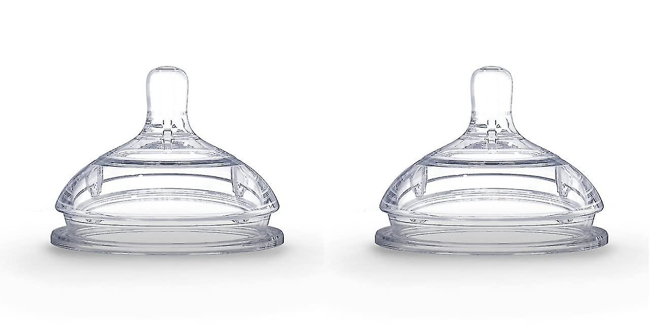 Silicone Replacement Nipple, Fast Flow, 6+ Months, 2 Count