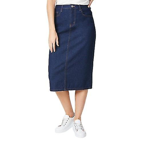 Principles Womens/Ladies Denim Split Hem Midi Skirt