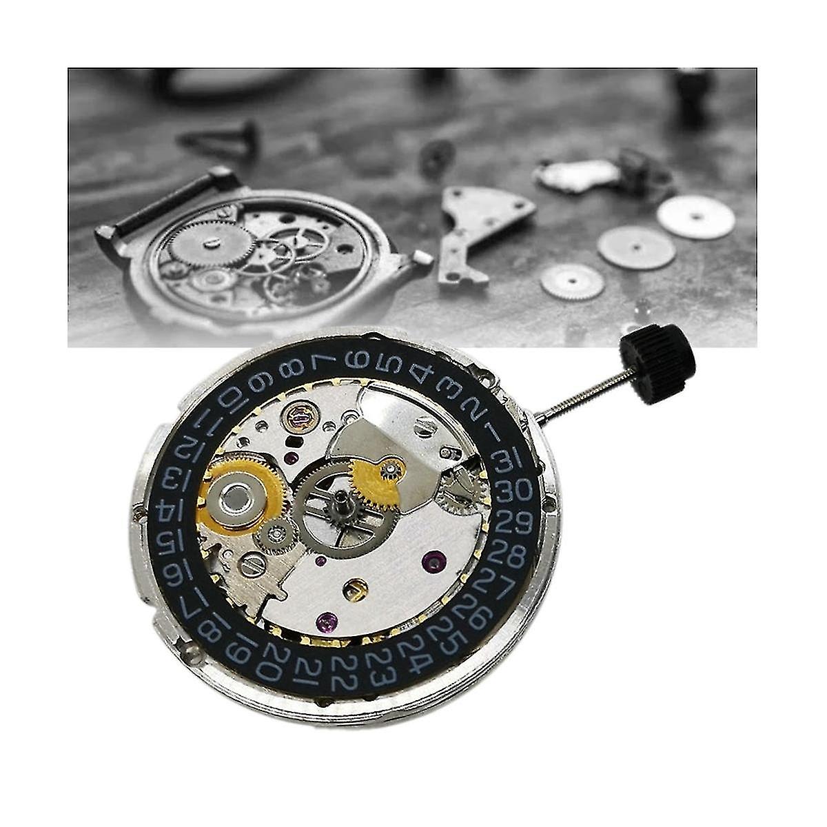 2824-2 Movement 2824 3 O'clock Black Calendar High-precision Automatic Mechanical Movement Replacem