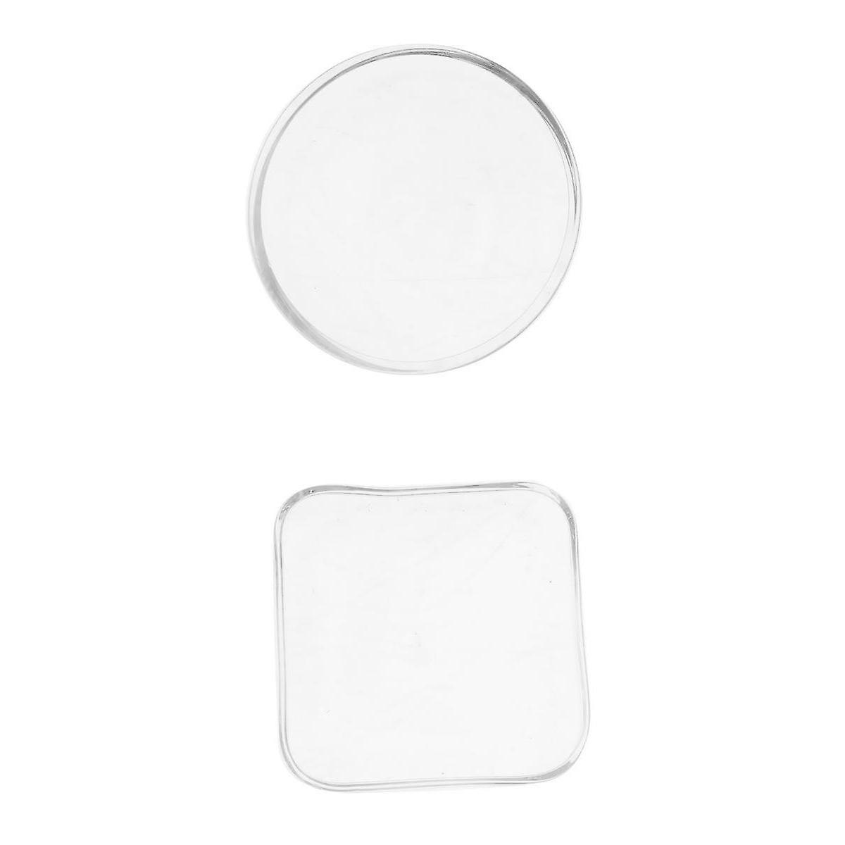 2Pcs Aquarium Aquarium Garnelen Fütterung Futter Schüssel Tablett Feeder Behälter