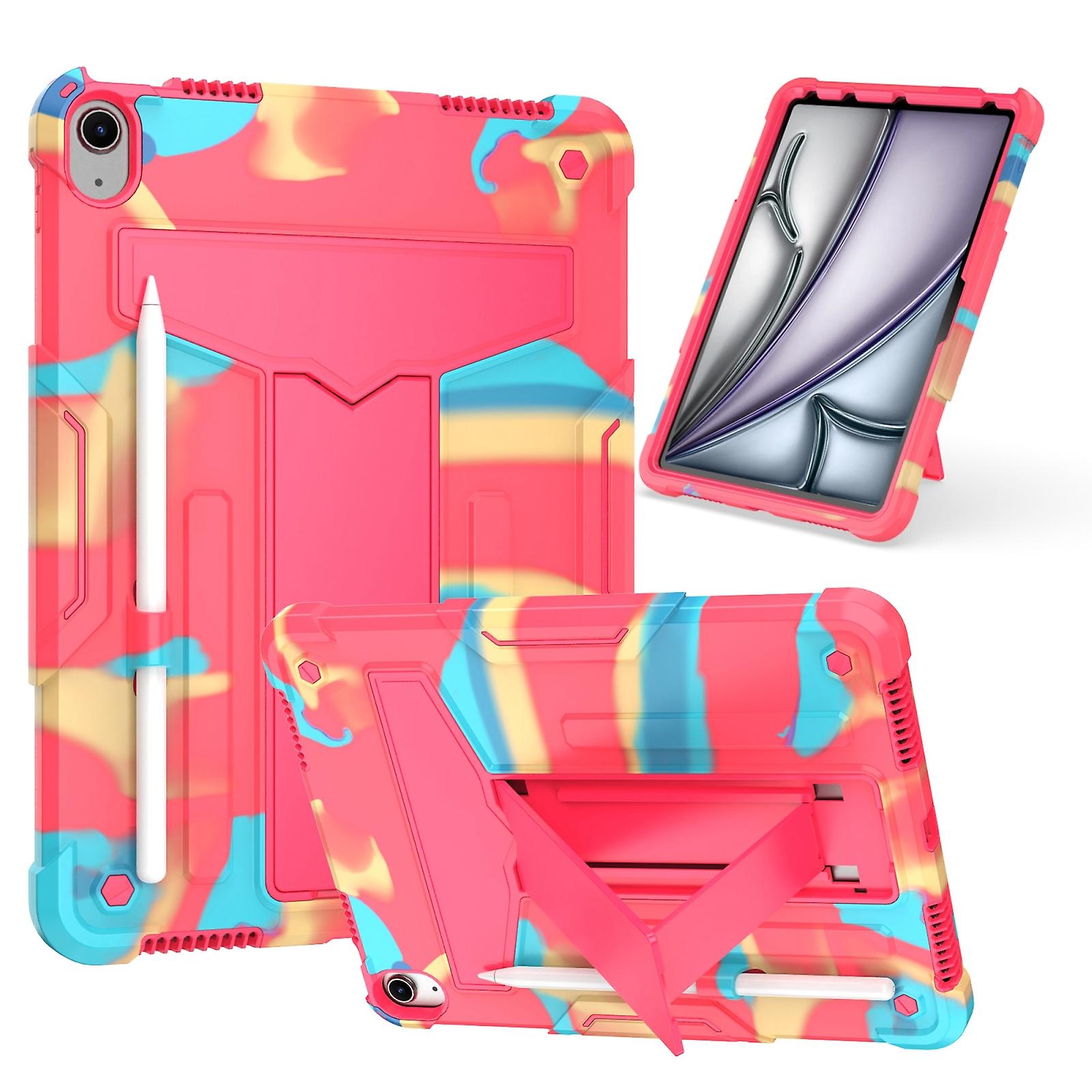 Silicone Hybrid PC Case For iPad Air 11 2024