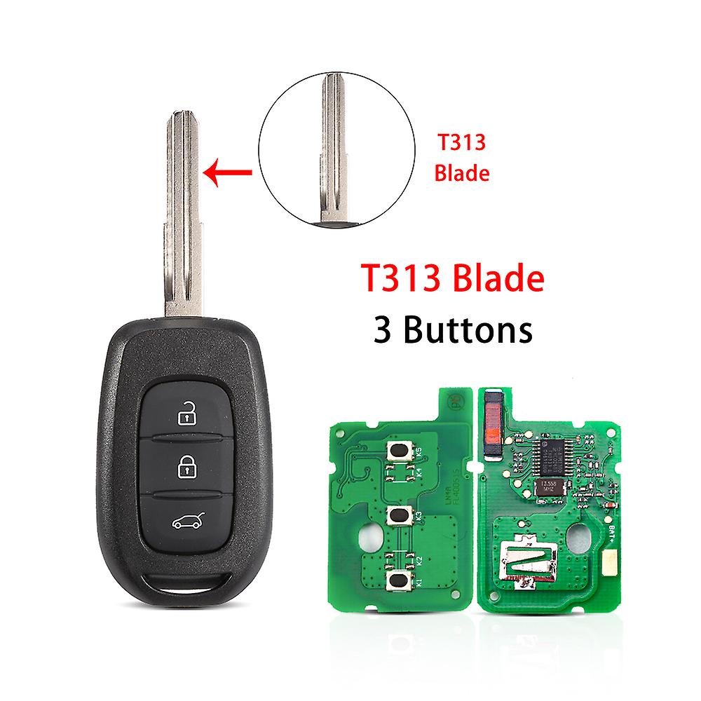 Smart Remote Key 433mhz Pcf7961m Chip For Renault Sandero Dacia Logan Lodgy Master3 Clio4 Trafic Duster Kwid Scenic Dokker
