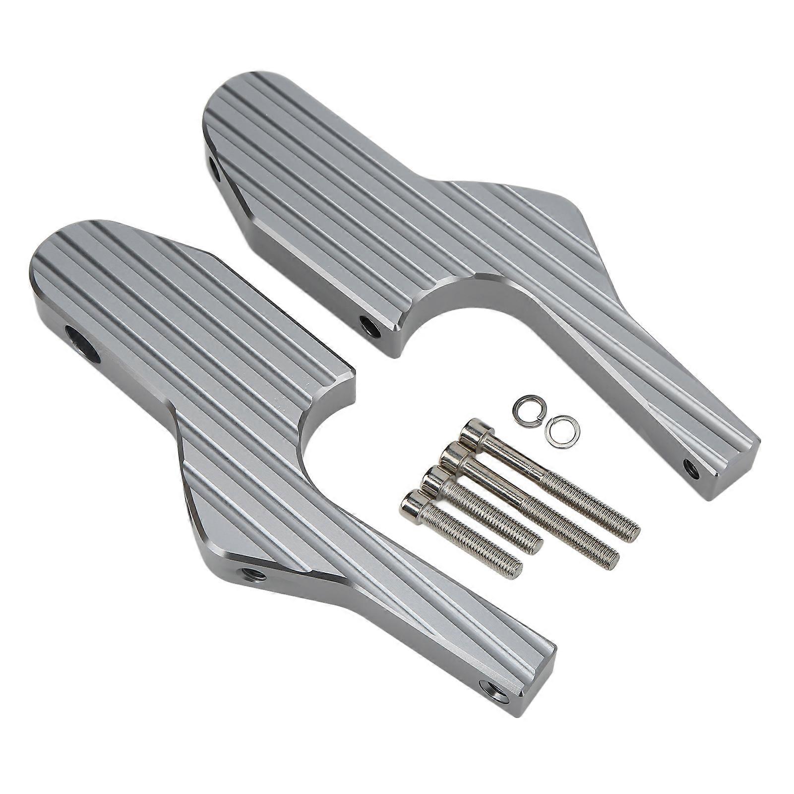 Motorcycle Extended Footpegs Footrest Extensions Replacement for Vespa GTS 300ie Super Sport NO.88484