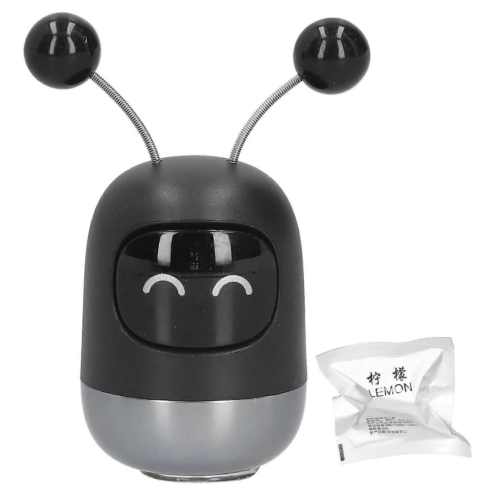 Car Decorative Freshener Cartoon Robot Aromatherapy Fragrance Decoration Aluminum Alloy CaseType 3 E2U513