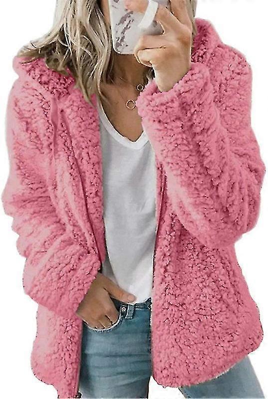 Felpa da donna Fluffy Sherpa Fleece Jacket