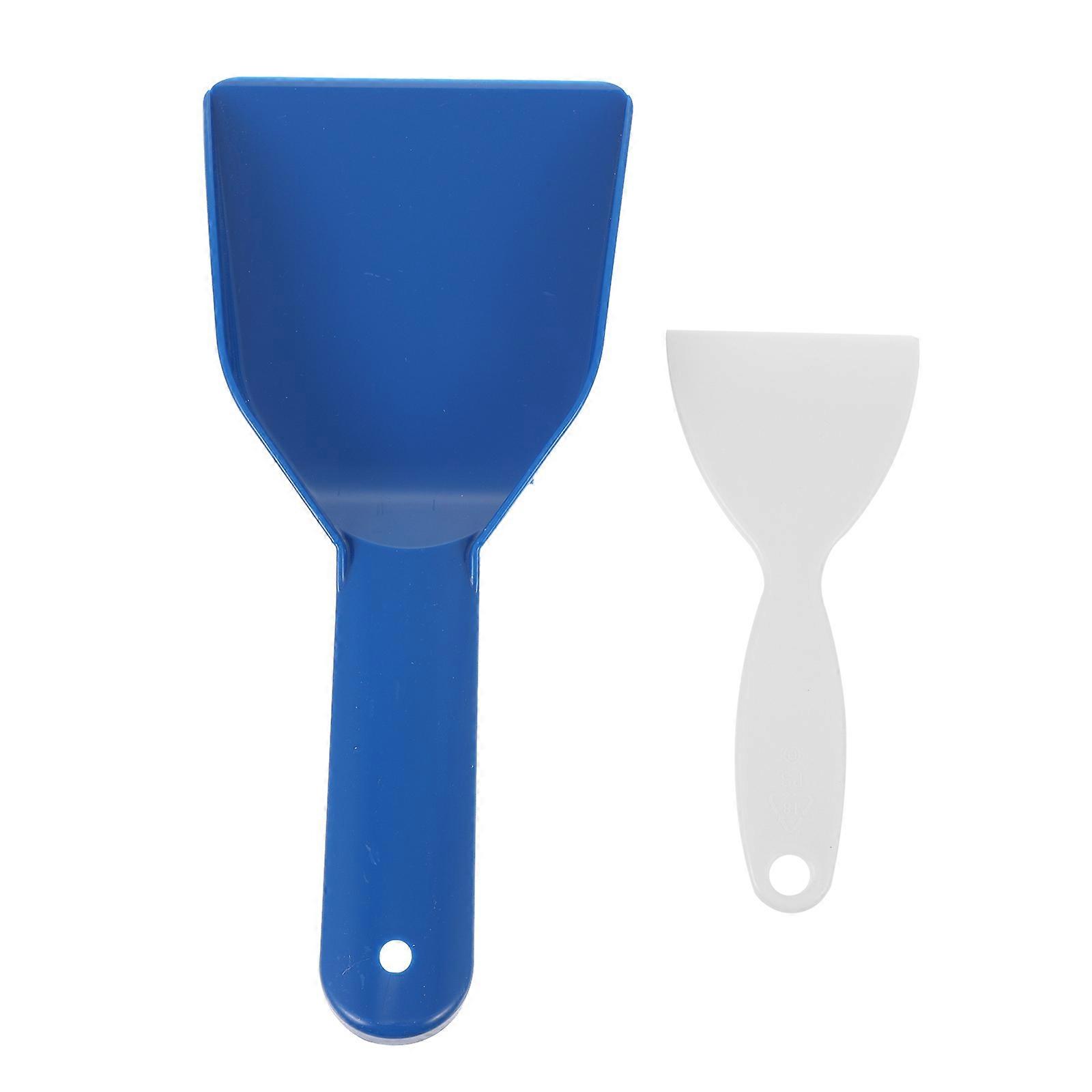 2 Pcs Car Scrapper Freezer Ice Scraper Freezer Removal Deicer Refrigerator Ice Scraper Refrigerator Deicer Shovel