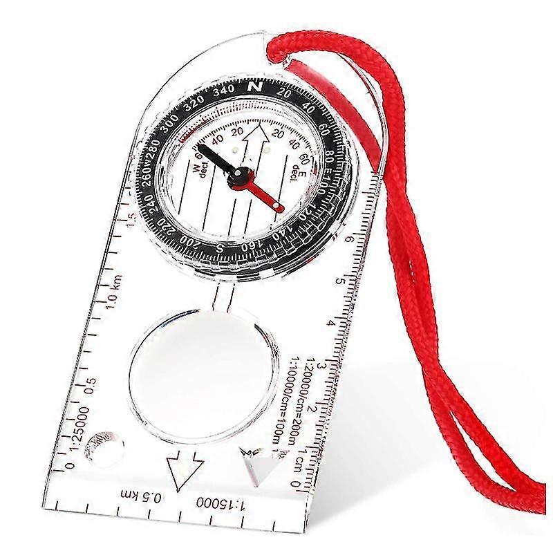 Jianghuo Navigation Compass Orienteering Compass Boy Scout Compass Hiking Compass With Adjustable Declination For Expedition Map Reading,Navigation