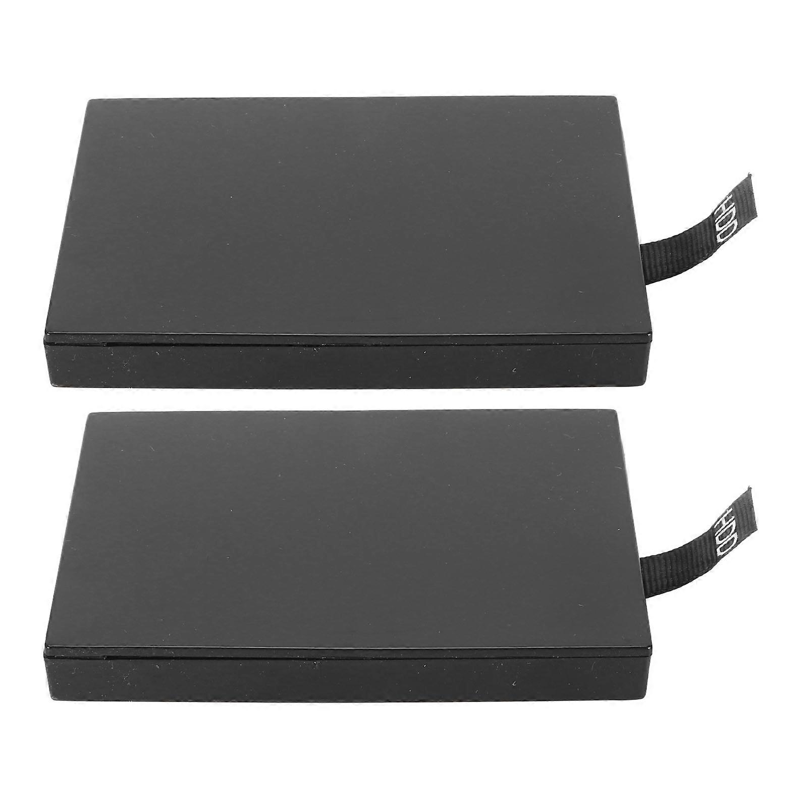 2pcs Console Internal Hard Drive Enclosure For Xbox 360 Slim Replacement Hdd Case Shell