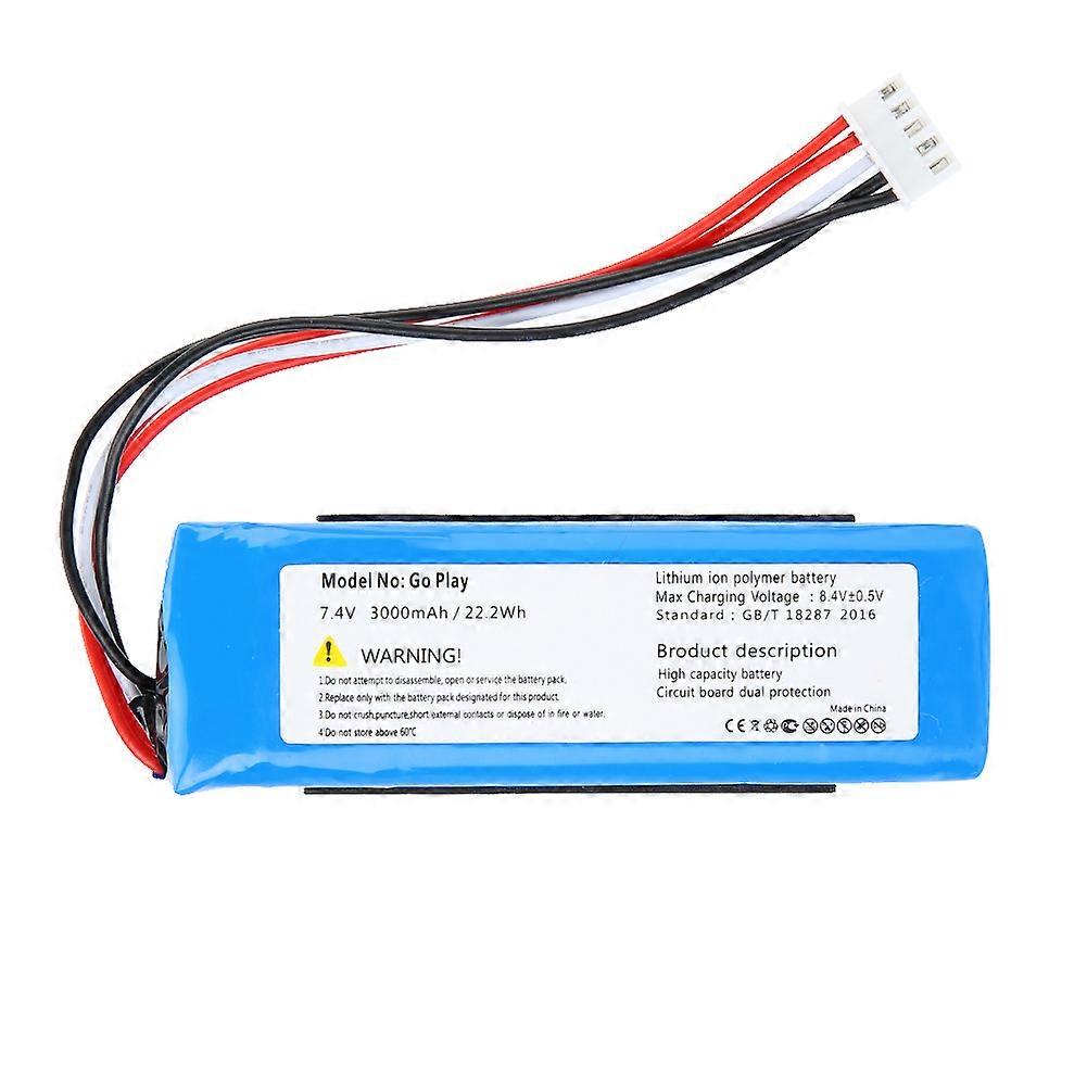 7.4V 3000mAh / 22.22Wh Replacement Rechargeable Lithium Battery for Kardon Go Play Speaker
