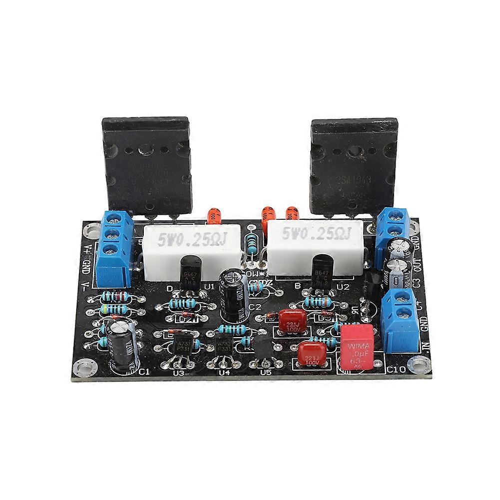 2SC5200+2SA1943 Power Amplifier Board 100W Amp Speaker Circuit Protection Board