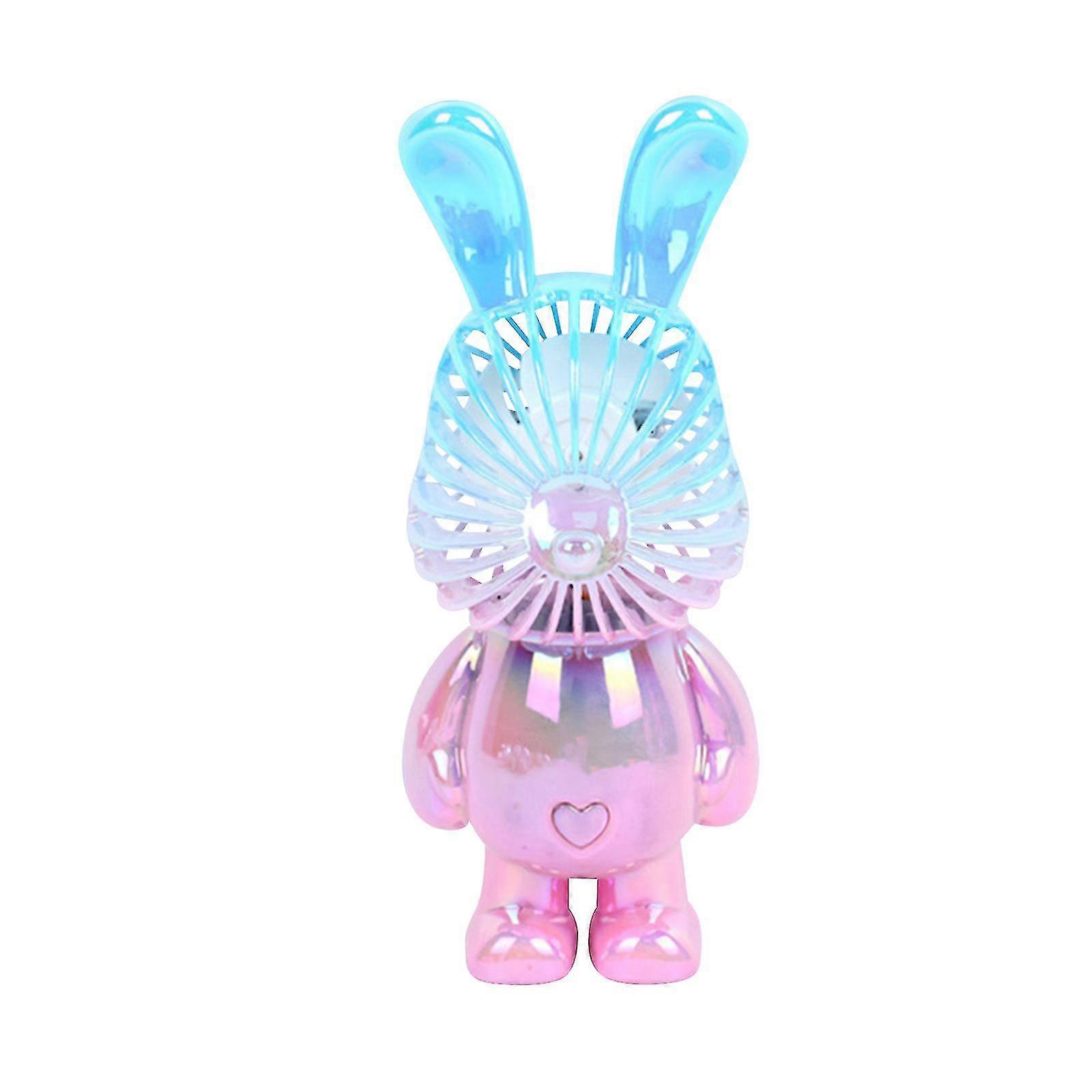 Portable Fan,Mini Cute Bear Desk Fan Small Quiet,3-Speed Adjustable Usb Powered Fan