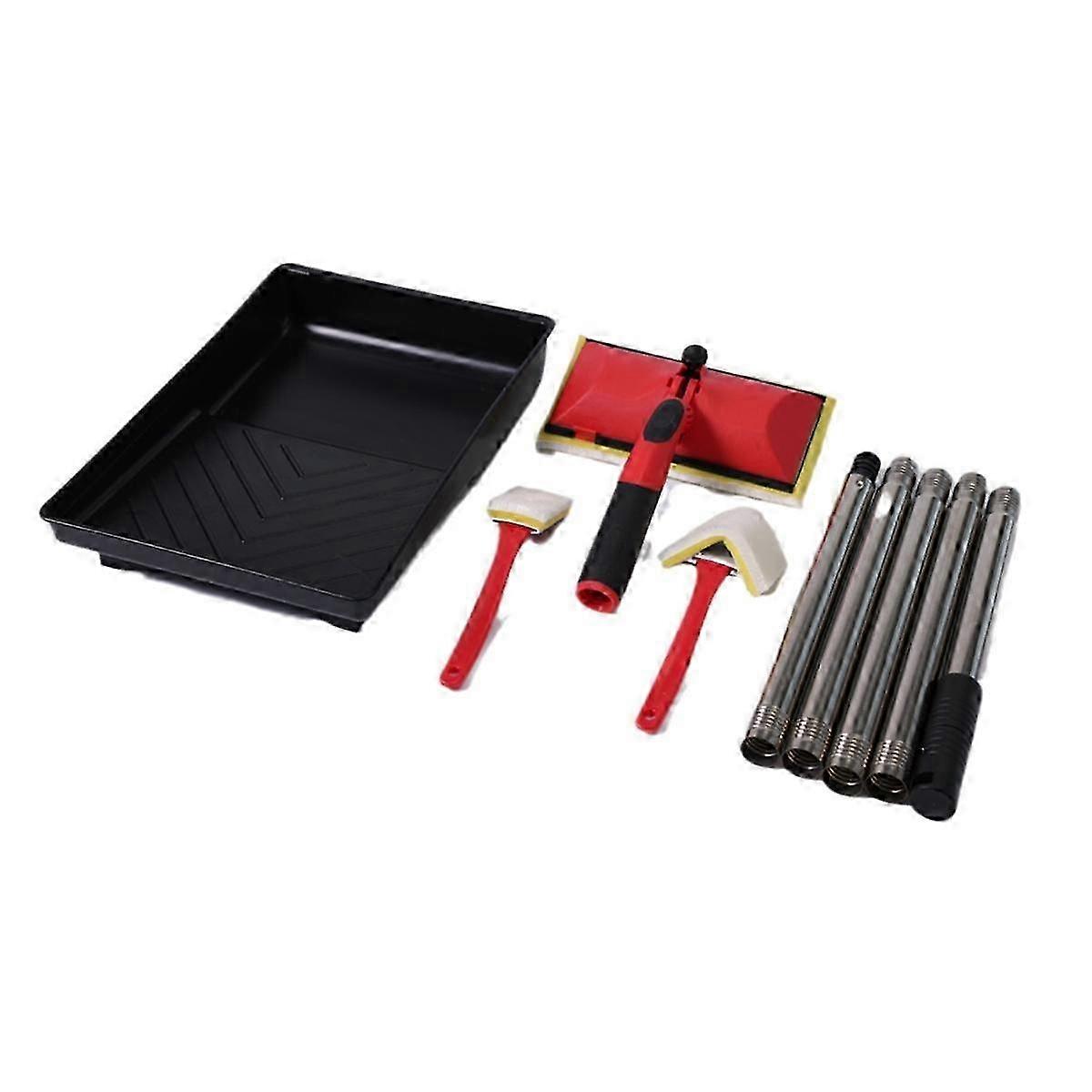 7inch Paint Pad Applicator, χρώμα άκρη τρίμερ γωνιακοί τοίχοι οροφές μαξιλάρι ζωγράφος ξύλινο δάπεδο, γούνα