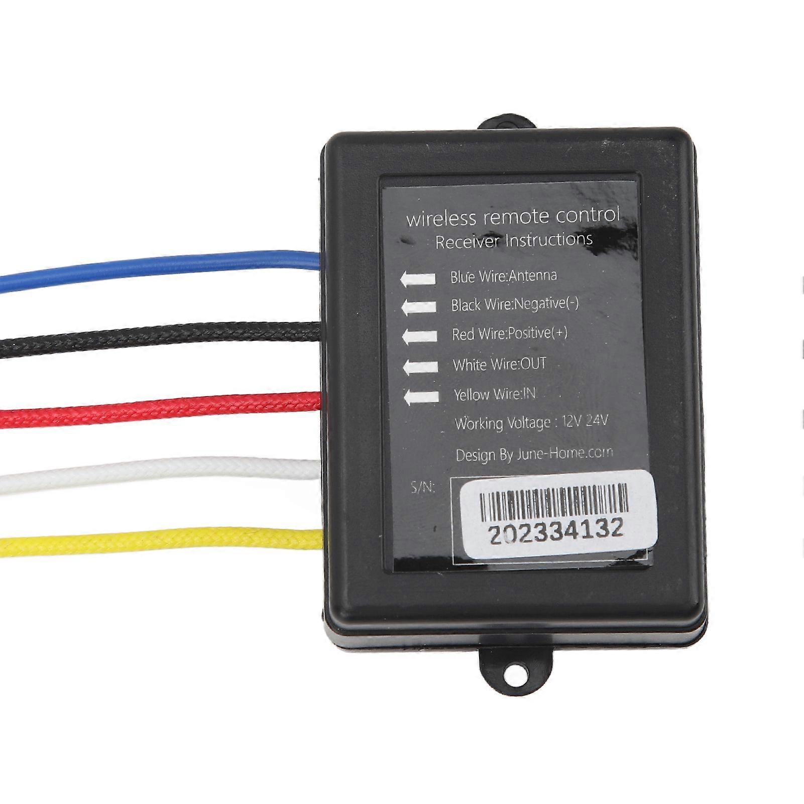 Kablosuz Vinç Uzaktan Kumanda DC 12 V 24 V 3 In 1 Kamyon ATV SUV için Dayanıklı Ahize Anahtarı Kontrol Cihazı