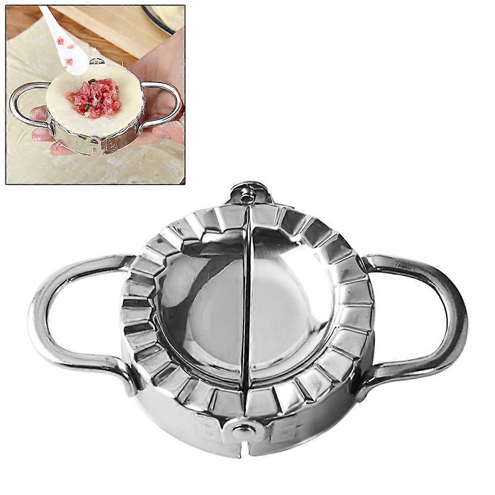 Rustfritt stål Dumpling Mold Dough Press Dumpling Pie Mold for Home Kitchen