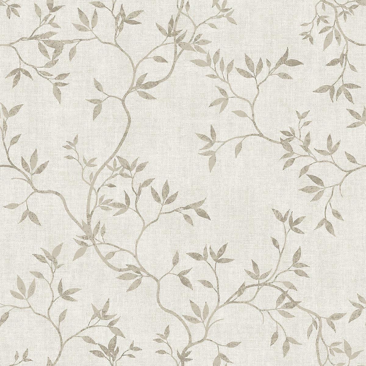 Darcy James Collection Japandi Leaf Wallpaper Muriva