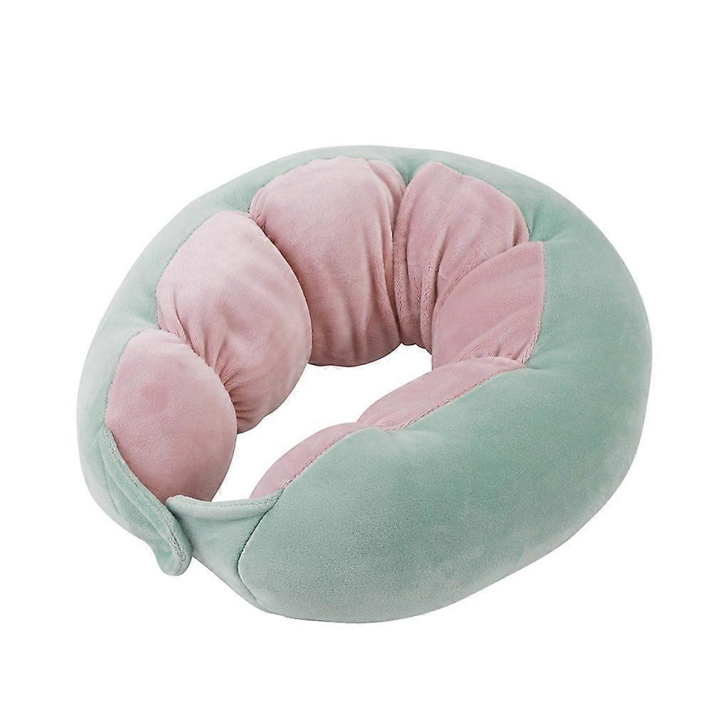 Soft Comfortable Travel Pillow Cartoon Plush Pp Cotton Portable U Pillow