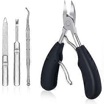 4 In 1 Nail Nipper,precision,professional Nail Clipper Set With Nail File