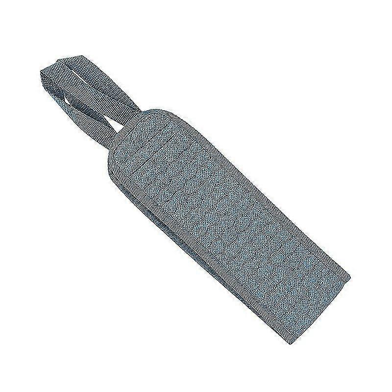 Bath Towel Pull Back Strip Double-sided Decontamination Bath Brush Rub Back Towel 1 Piece Blue