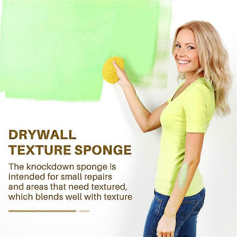 4Pcs Texture Sponge Drywall Texture Sponge Texture Sponge for Texture Repair DIY Painting Ceiling (