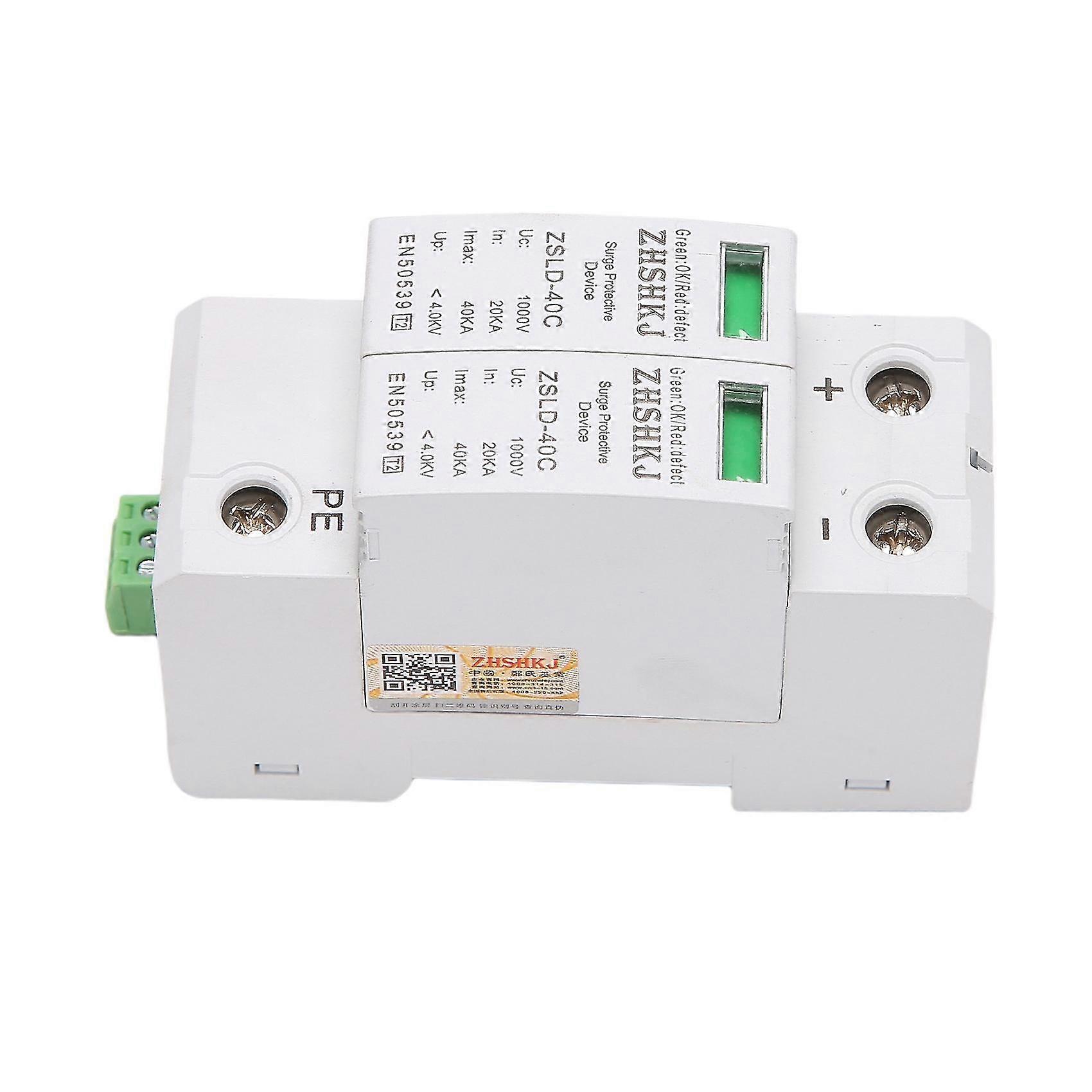 2p With Remote Signaling 40ka Dc Surge Protection For House