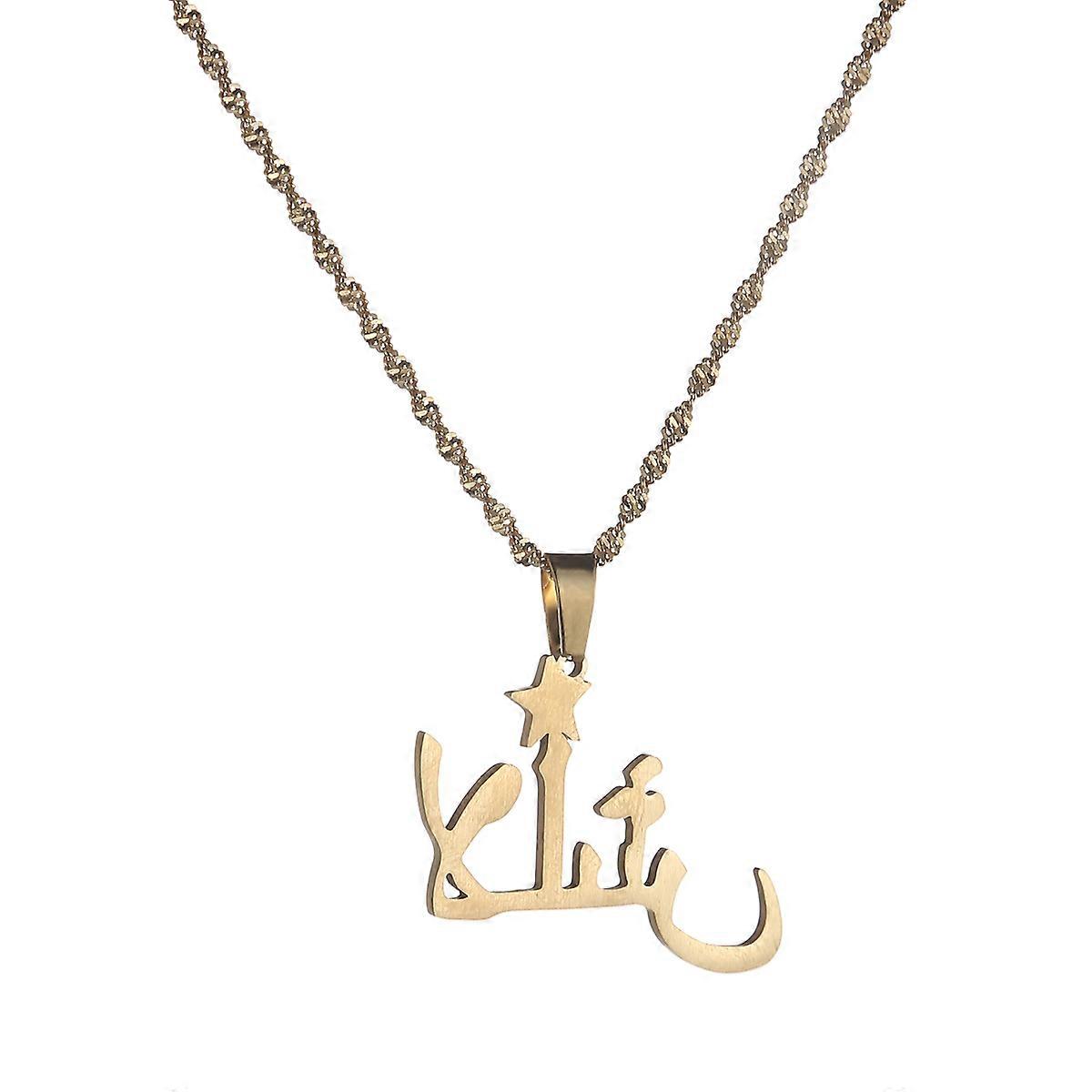 guld Lalish vedhæng kæde halskæder rustfrit stål Yezidi tro pilgrimsrejse smykker til kvinder