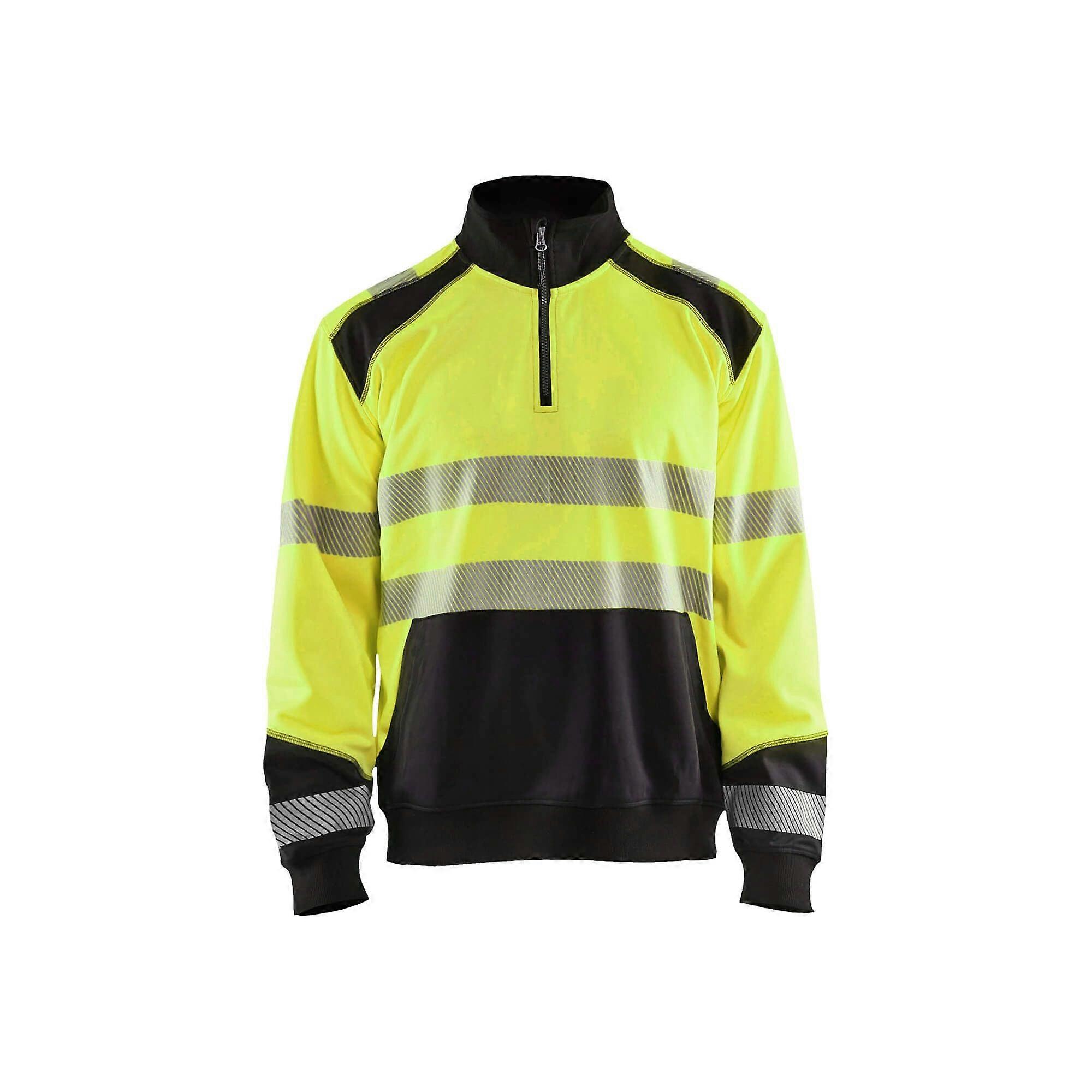 Blaklader 3556 Hi-vis Sweatshirt Half-zip - Mens (35562528)