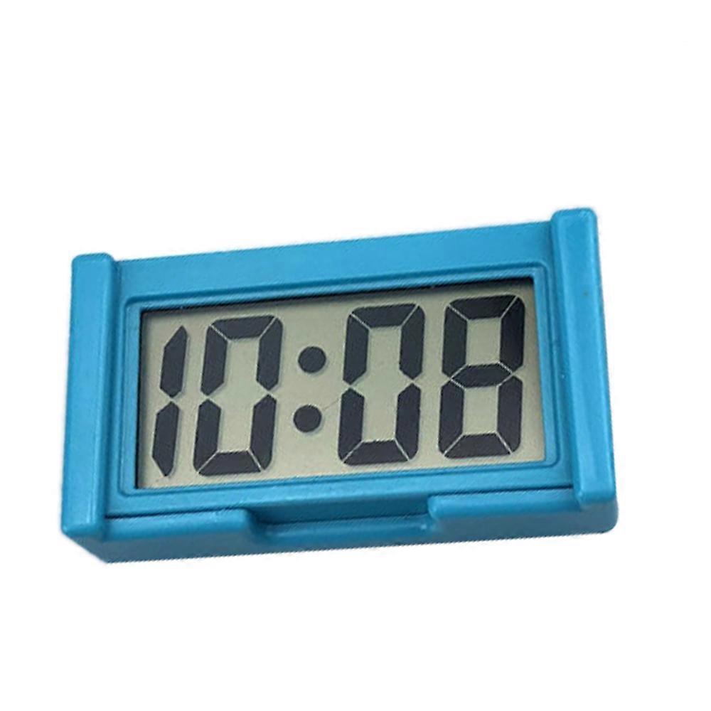 Mini Exqusite Car Clock Auto Car Truck Dashboard Time Convenient Durable Self-Adhesive Bracket Vehicle Electronic Digital Clock
