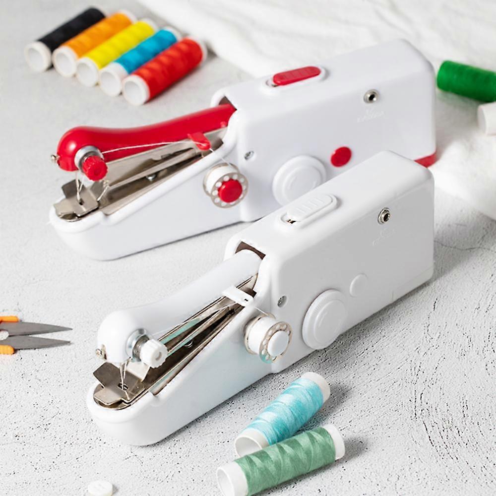 Handheld 101 Sewing Machine Portable Electric Mini Sewing Machine Household Mini Sewing Machine  white