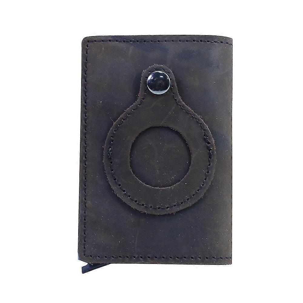 Tracking Device Card Holder Automatic Card Holder Multi-function Leather Card Holder Wallet Card Holder And Multiple Card Slots