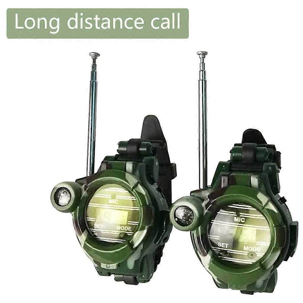 Watch Talkies for Kids Two-Way Long Range Watch Radio Transceiver 7 In 1