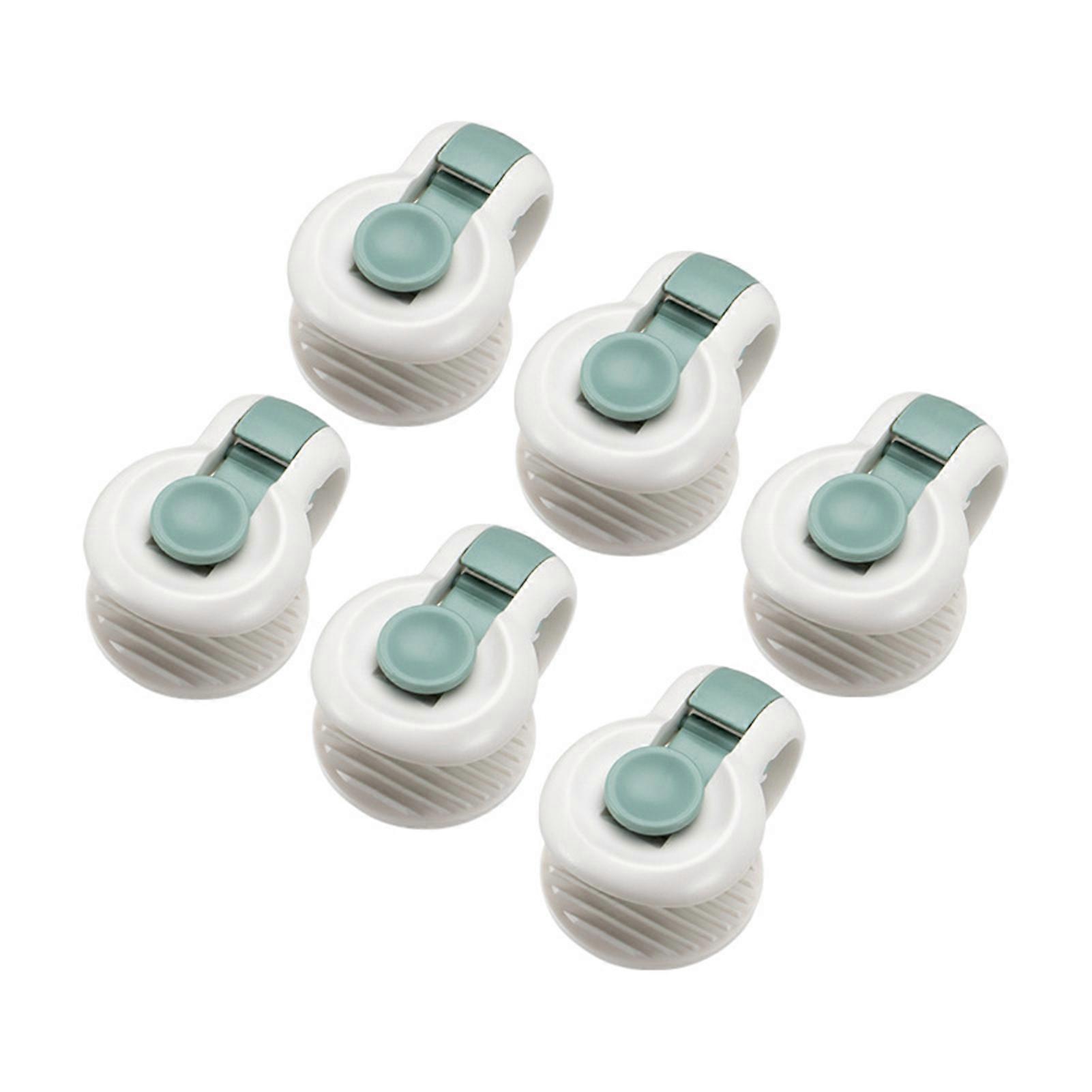 6 PZ Fissaggio Lenzuola Trapunta Clip Semplice Operazione Sicurezza Fermezza Clip per Trapunte Asciugamano Cuscinetti Coperte