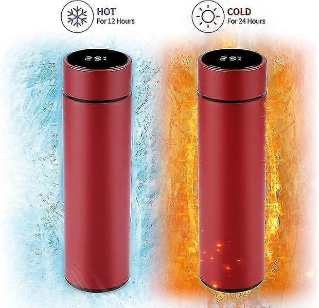 Smart Insulated Water Bottle With Temperature Display