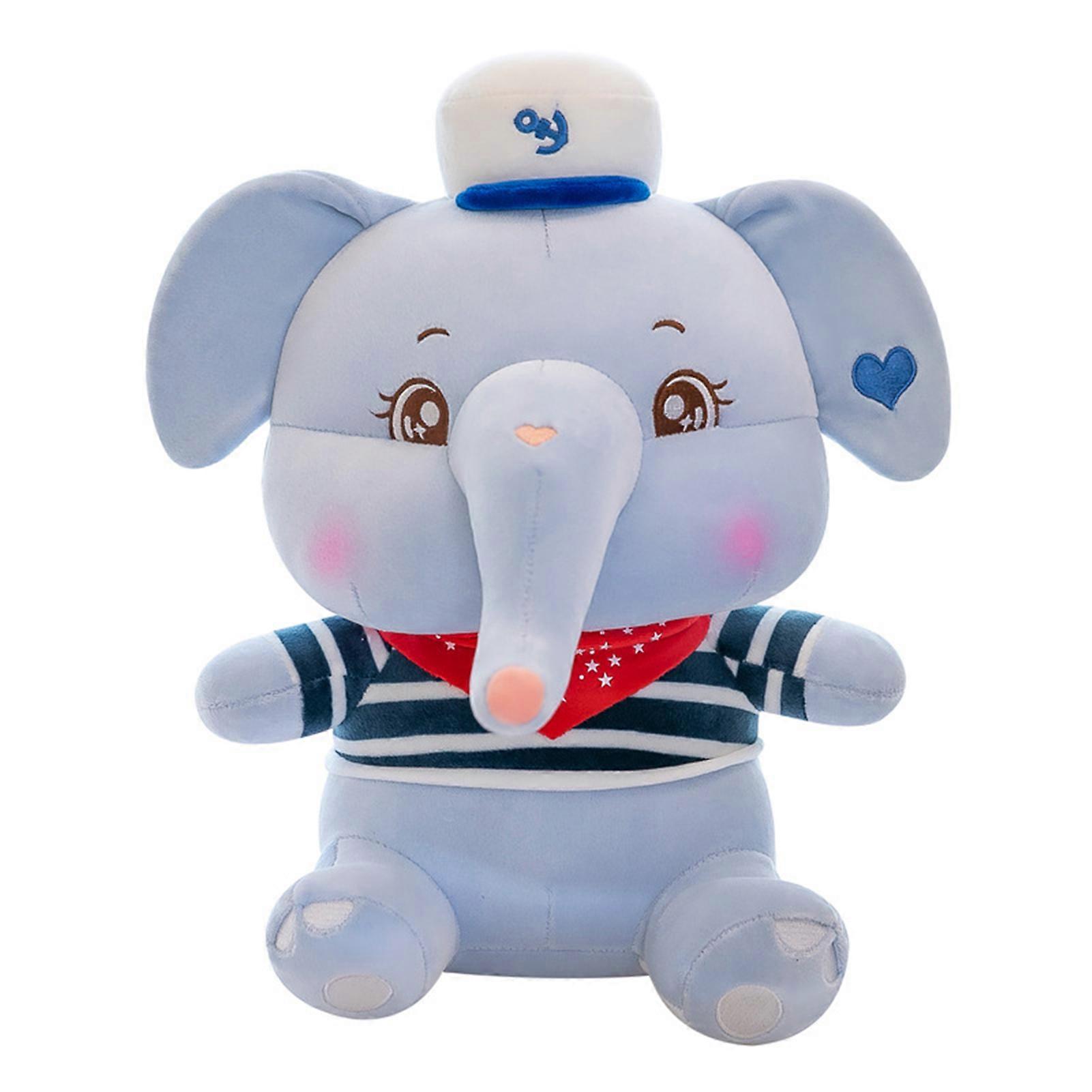 Children Sleep Elephant Plush Pillows Creative Cute Simulation Stuffed Toy for Adults Kids Boys and Girls