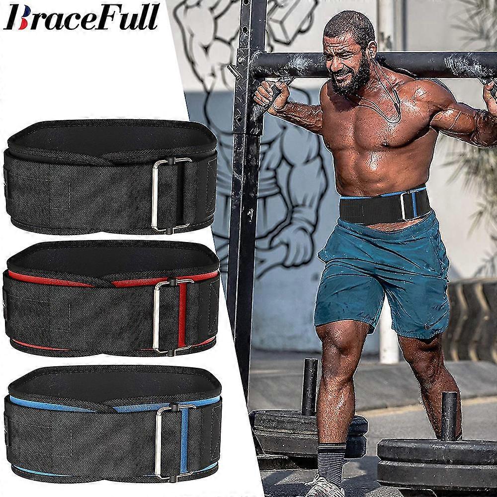 חגורת הרמת משקולות נעילה עצמית - חגורת הרמת משקולות לכושר פונקציונלי רציני - תמיכה בהרמה חגורת אימון דדליפט